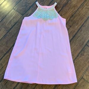 Lilly Pulitzer Girls Pink Shift Dress
